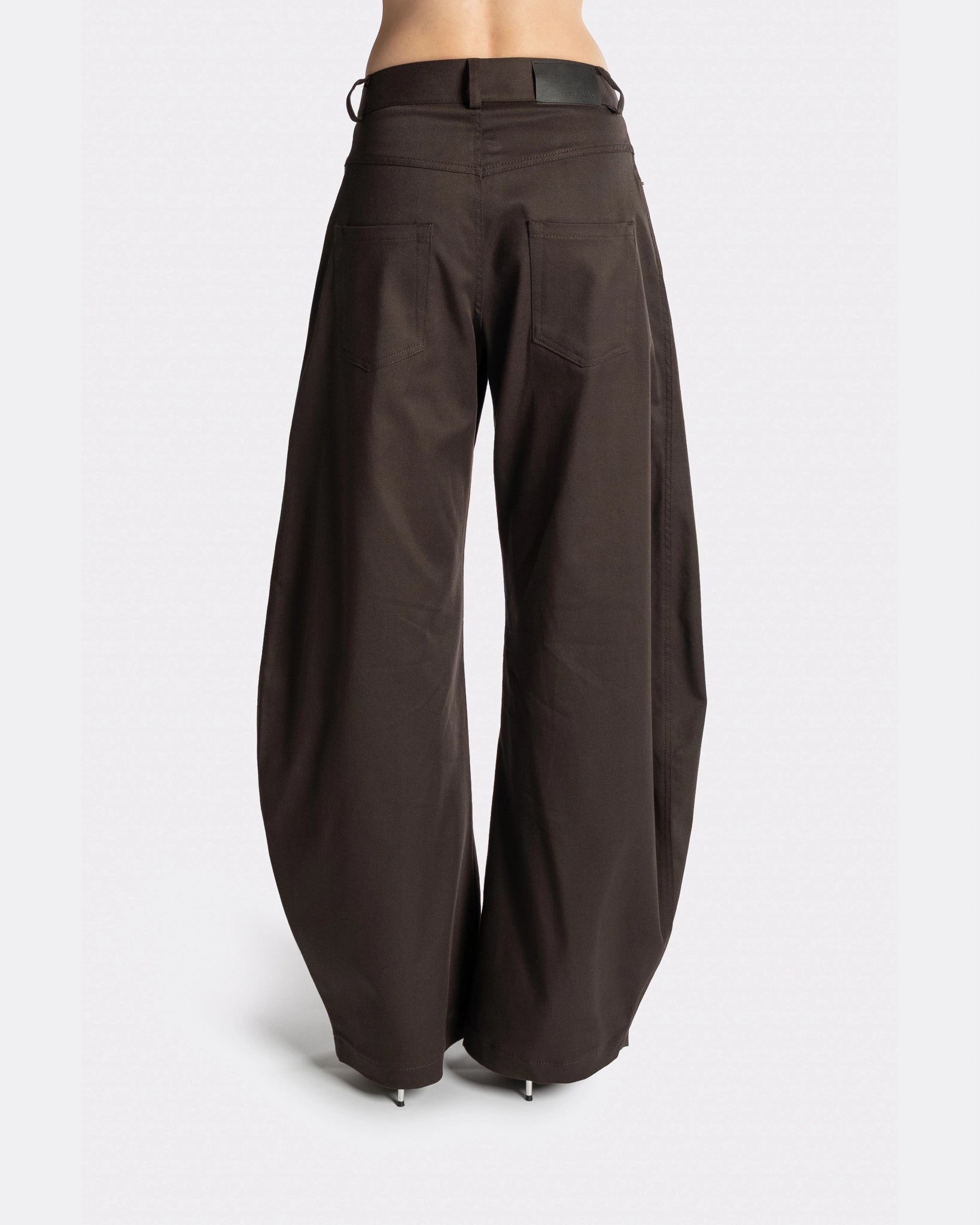 ROUND FIVE POCKET BROWN