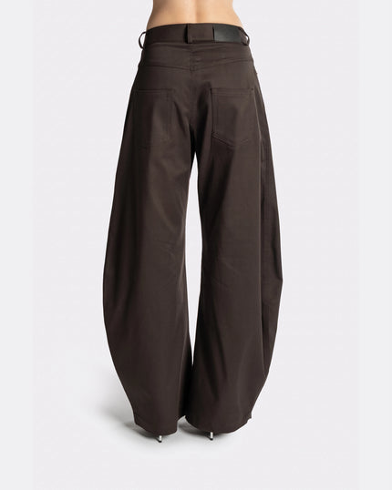 ROUND FIVE POCKET BROWN