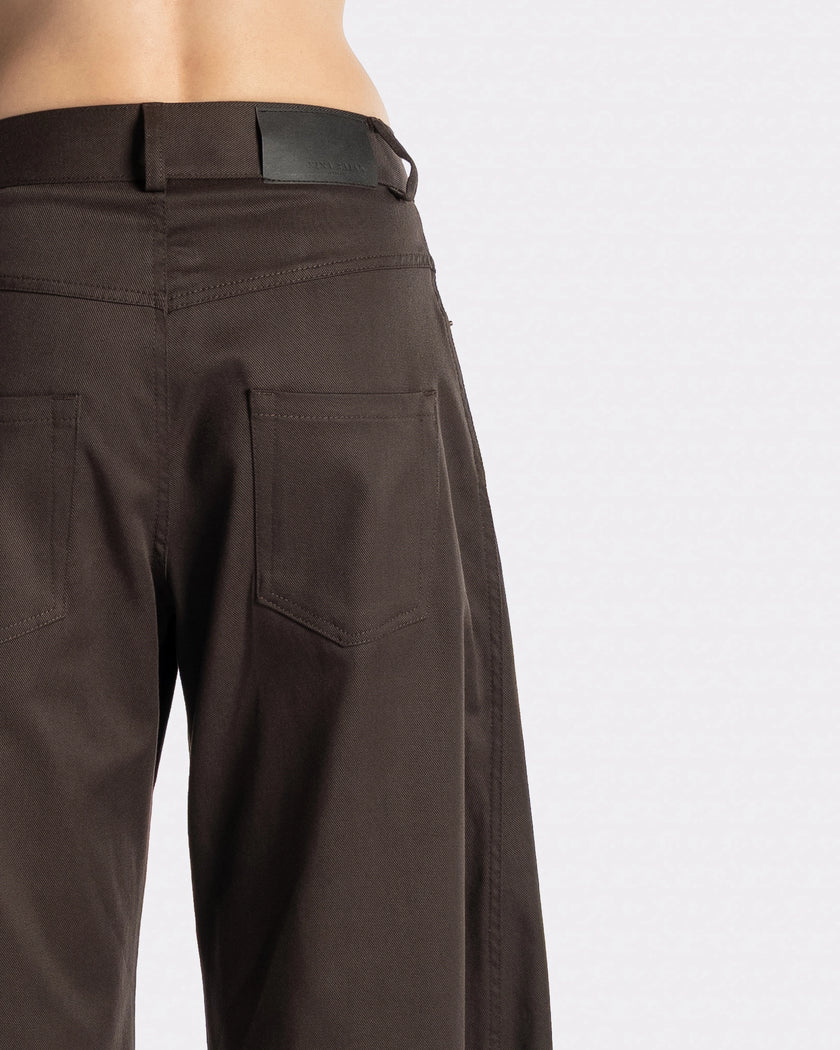 ROUND FIVE POCKET BROWN