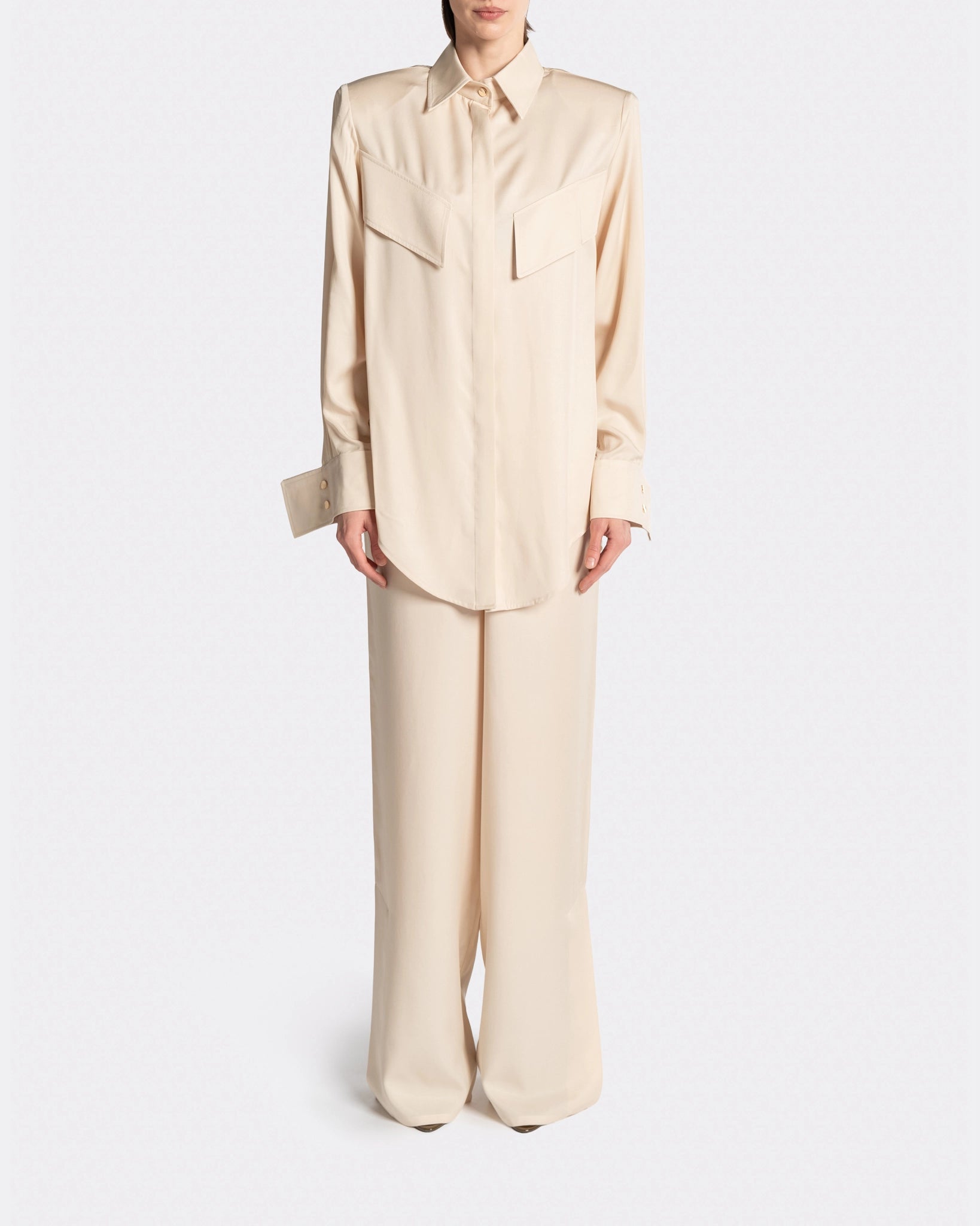 BEIGE SHIRT