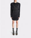 Drapped Long Sleeve Dress