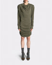 Drapped Long Sleeve Dress