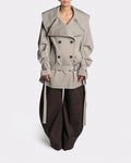 Collar Trench Jacket