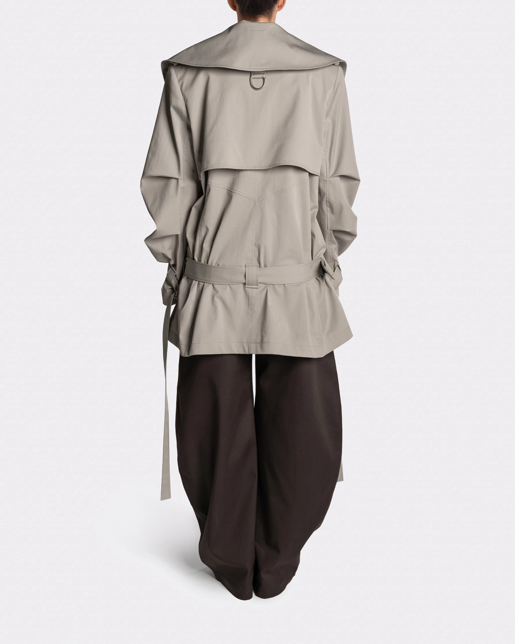 Collar Trench Jacket