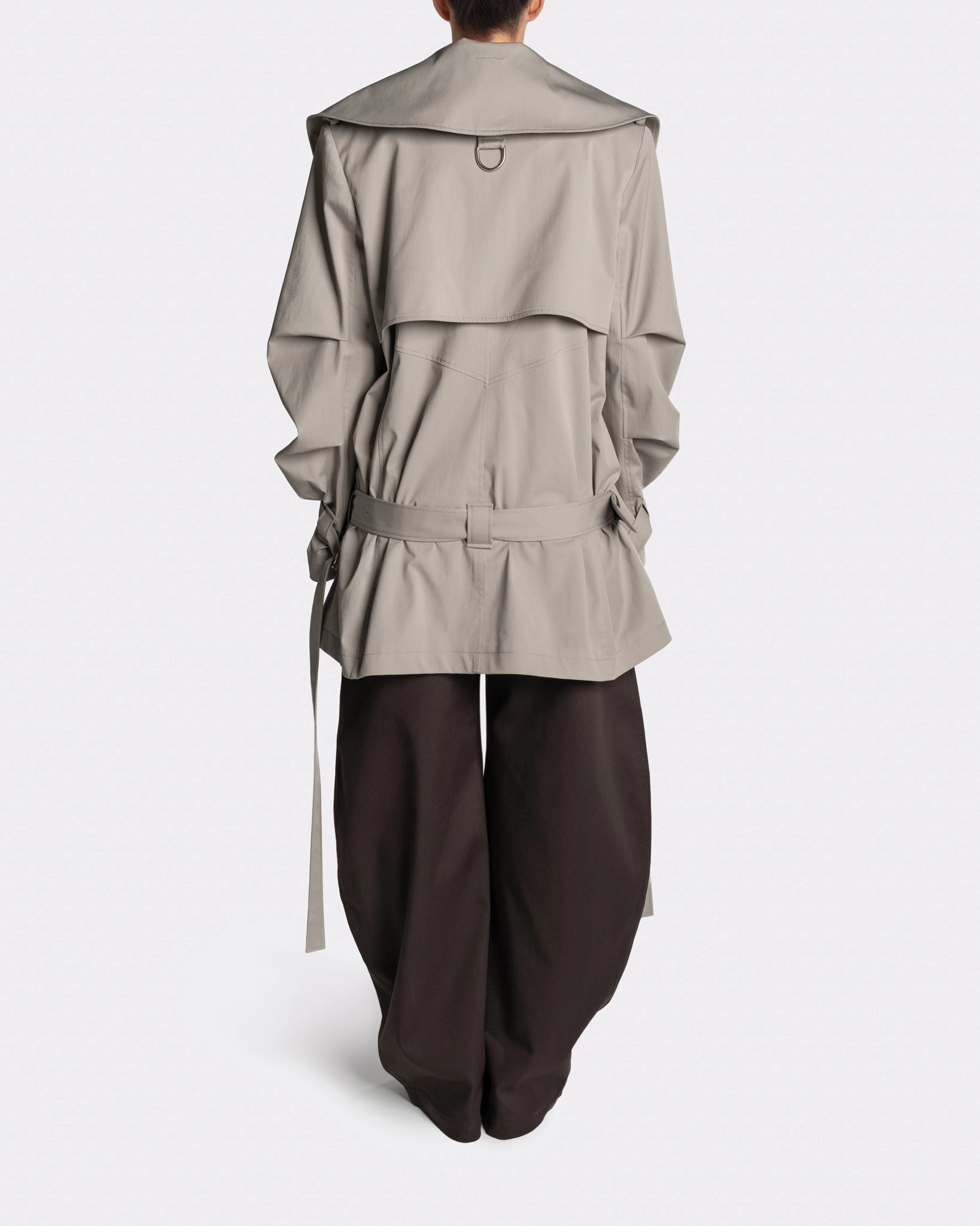 Collar Trench Jacket