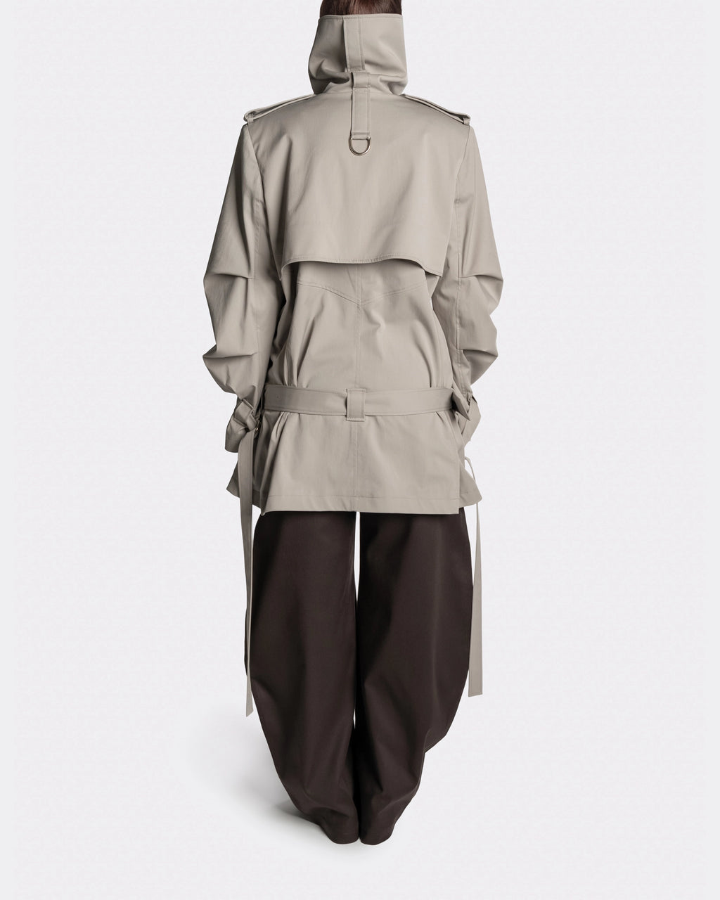 Collar Trench Jacket