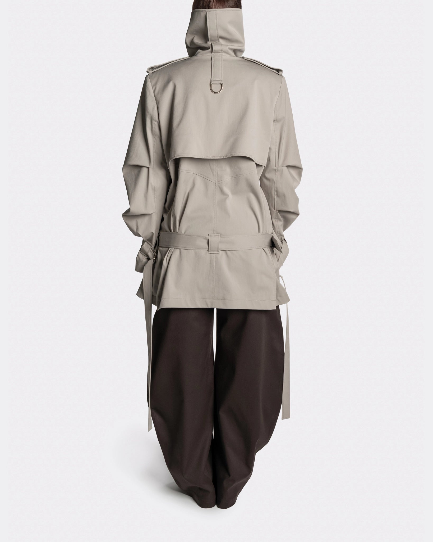 Collar Trench Jacket