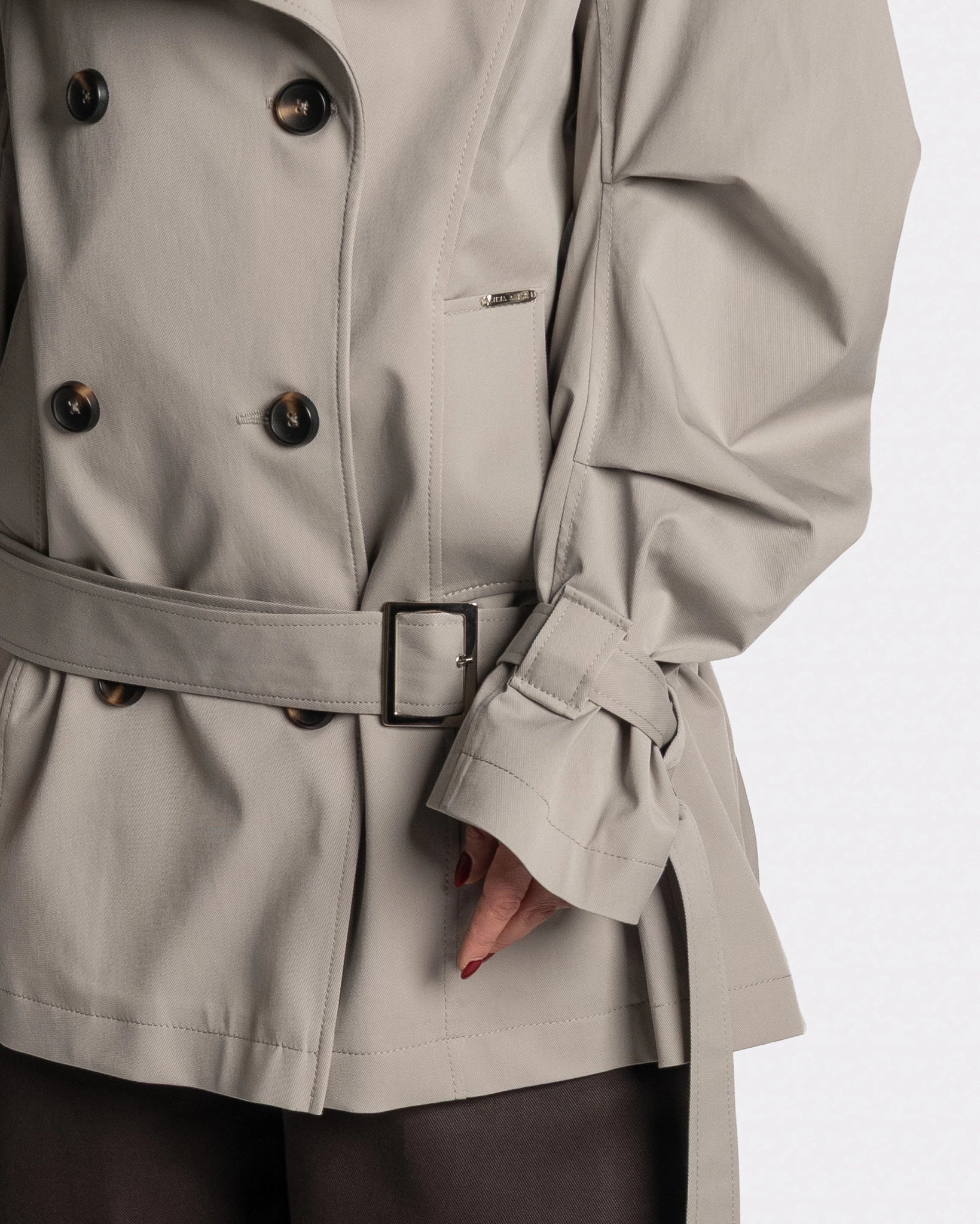 Collar Trench Jacket