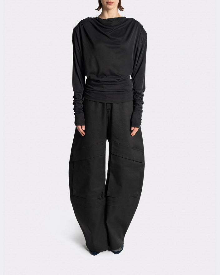Drapped Long Sleeve T-shirt
