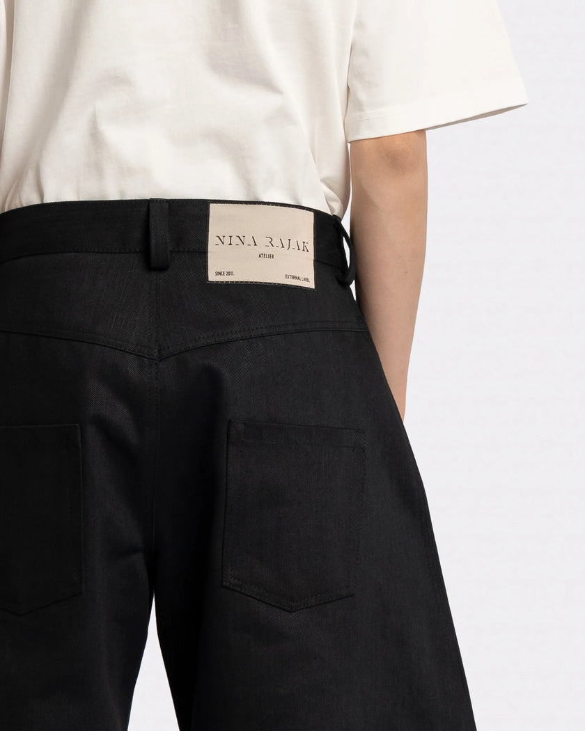 Round Five Pocket Black