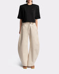 Cropped T-shirt Black