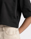 Cropped T-shirt Black