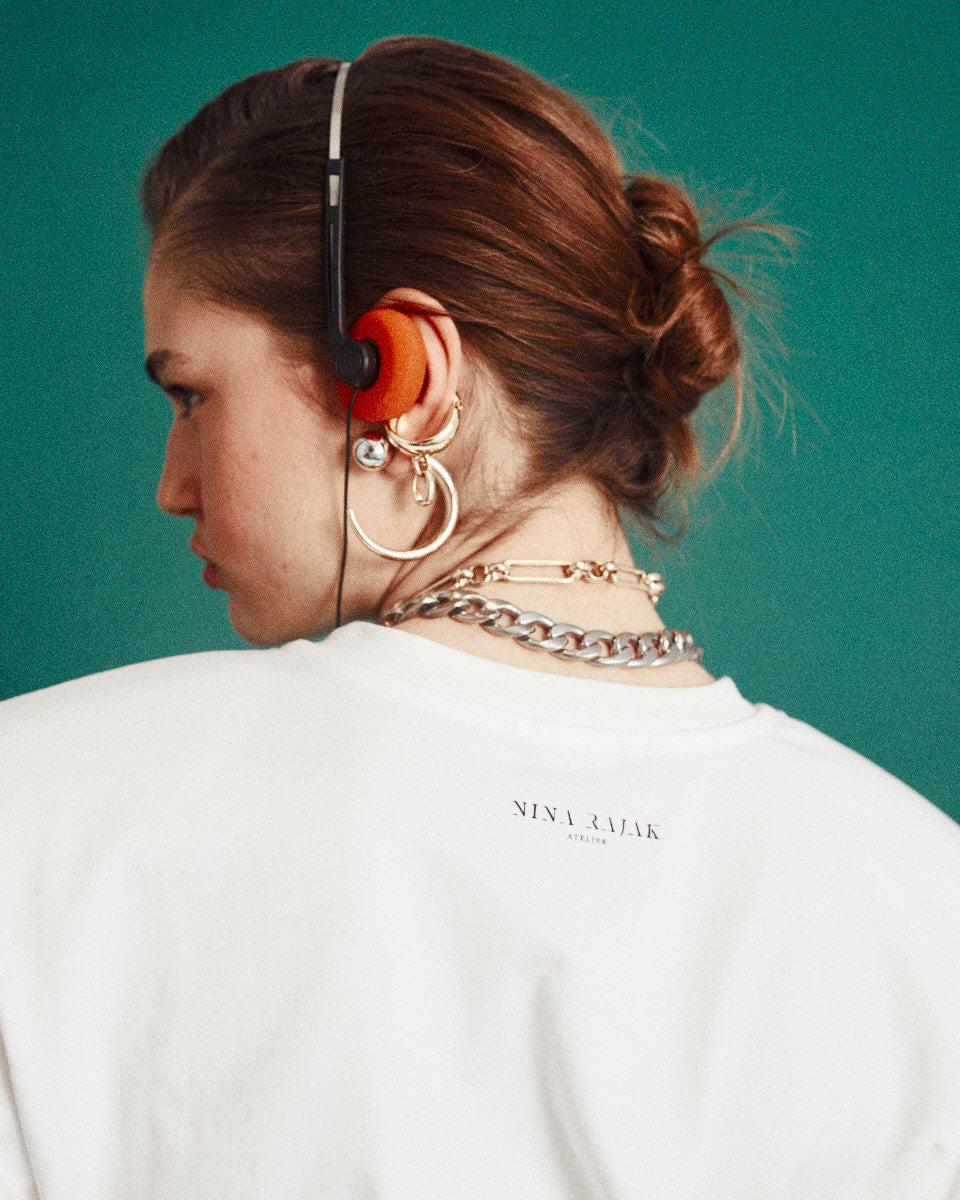 Cropped T-shirt White