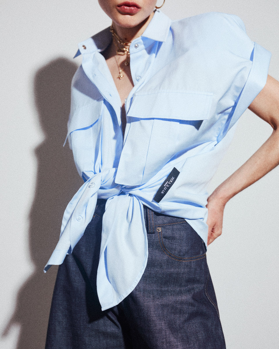 Camicia senza maniche